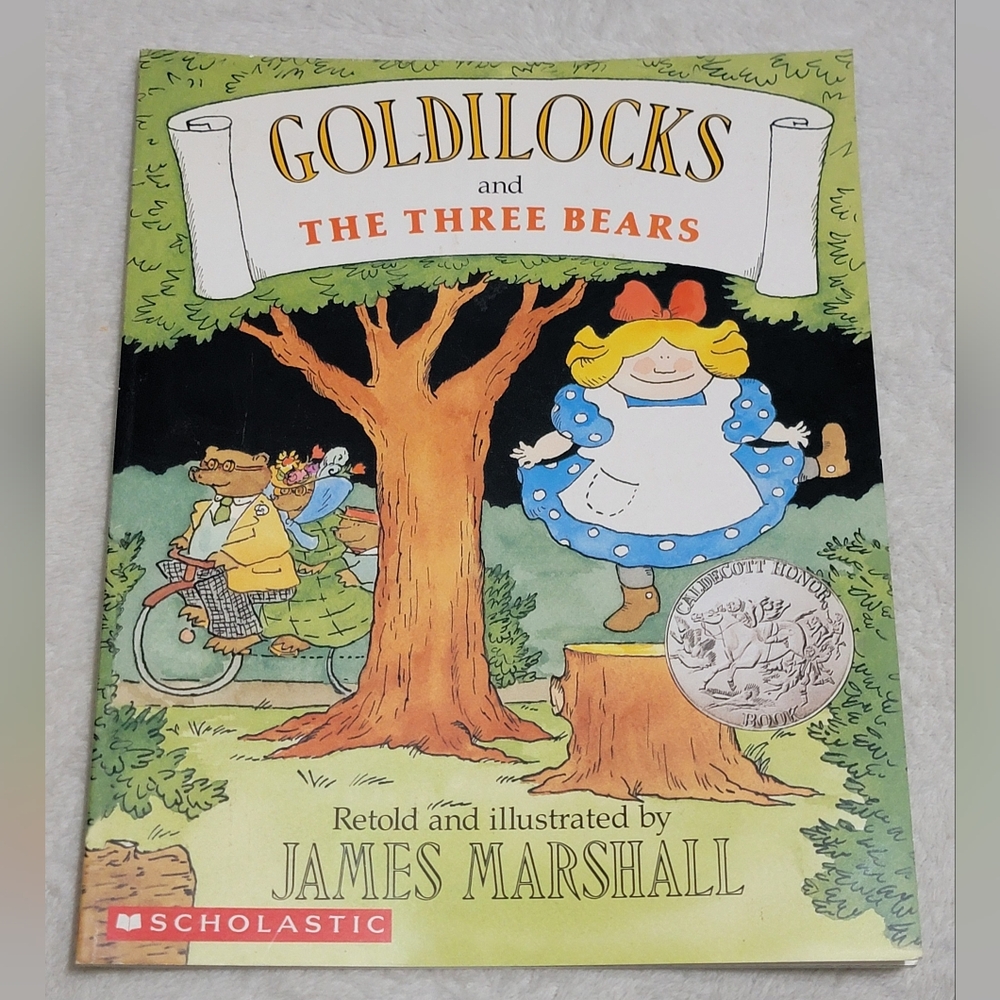 Goldilocks And The Three Bears Vintage (1991) Scholastic Book